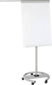 Rocada Paperboard 617 (l x H) 1900 mm x 640 mm blanc, gris effaçable, inscriptible, réglable en hauteur, Avec bac de rangement, aimanté R617102