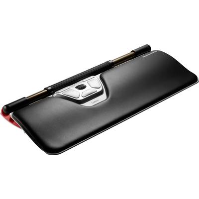 Souris ergonomique avec repose-paume, spécialement conçue pour un travail confortable sur ordinateur.