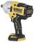 Visseuse à percussion DeWalt, modèle 18V XR Brushless, avec boîtier jaune et noir et poignée ergonomique pour travaux de bricolage.