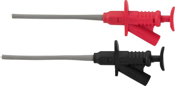 Monacor TH-40 Grip-fils à pince 0070160  CAT III 1000 V rouge, noir  1 paire(s)