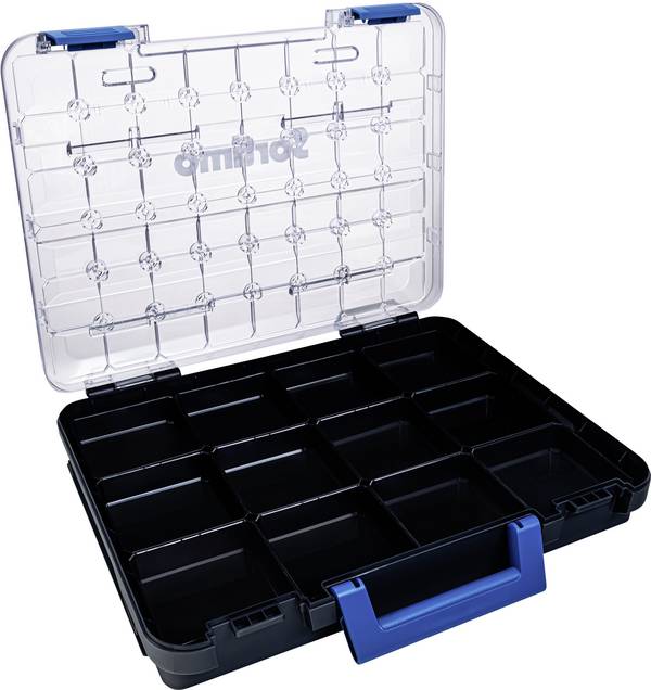 Mallette de transport Sortimo T-BOXX 320 1000021065 polypropylène (PP), Polycarbonate, plastique ABS (l x H x P) 444 x 81 x 358 mm