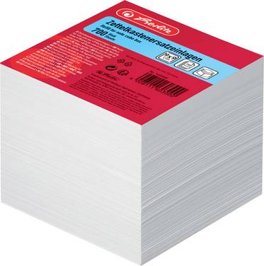 Herlitz Bloc cube blanc 700 80 g/m² 1603000 1 pc(s)