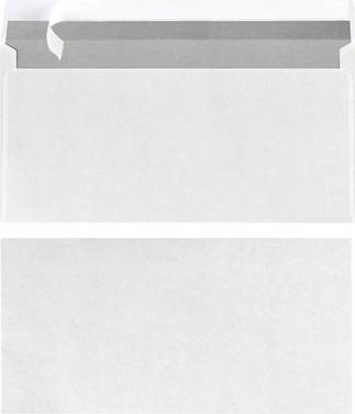 Herlitz Enveloppe DIN long  blanc 10419307