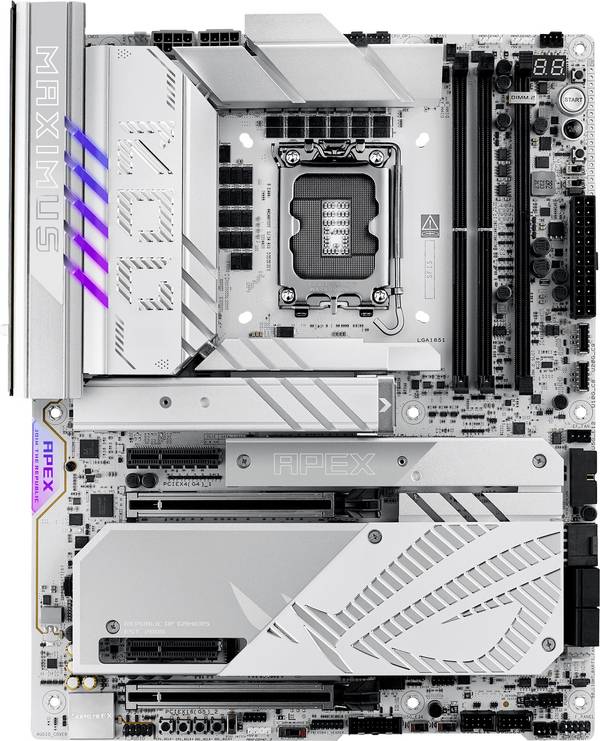 Asus ROG MAXIMUS Z890 APEX Carte mère Socket (PC) Intel® LGA 1851 Facteur de forme (détails) ATX Chipset de la carte mère Intel® Z890