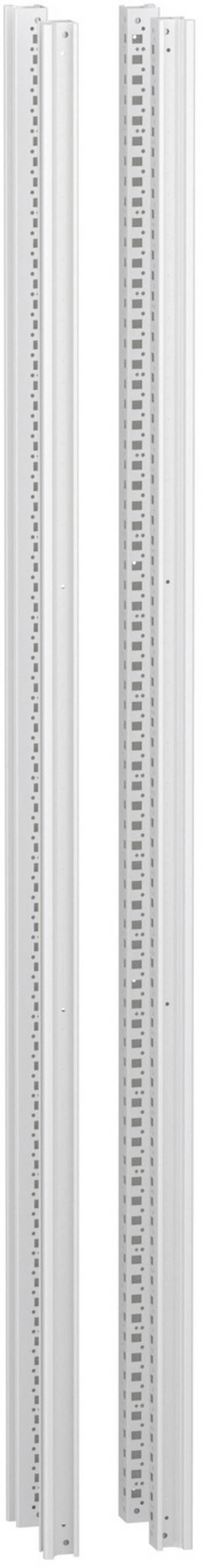 Schneider Electric NSYSFNV20ED Supports verticaux, PrismaSeT HD, pour boîtiers électriques H 2000 mm, RAL9003, 4 pièces Rail d'appui 1 pc(s)