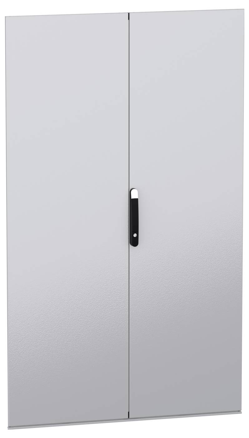 Schneider Electric NSYSFND20122D NSYSFND20122D à 2 battants panneton double (l x H) 1200 mm x 2000 mm Tôle d'acier 1 pc(-1