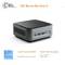 Mini-PC CSL Narrow Box Core i3 avec Intel Core i3-N305. Fréquence turbo de 8x 3800 MHz, graphiques Intel UHD, jusqu'à 1,25 GHz, 4K @ 60 Hz.