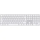 Apple Magic Keyboard Touch ID NumKey Bluetooth Clavier allemand, QWERTZ, Mac blanc rechargeable, lecteur d'empreinte dig