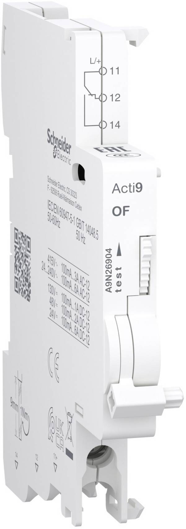 Interrupteur auxiliaire          Schneider Electric A9N26904