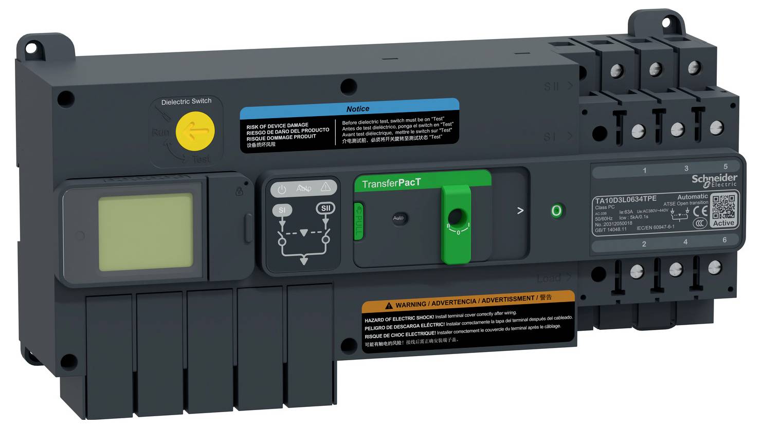 Schneider Electric TA10D3L0634TPE Inverseur de sources 1 pc(s)-1