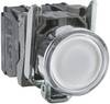 Schneider Electric XB4BWCUST05 Bouton-poussoir lumineux, Harmony XB4, métal, 22 mm, spécifique au client via configurateur Interrupteur lumineux métal 1 pc(s)