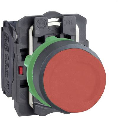 Schneider Electric XB5ALCUST01 Bouton-poussoir, Harmony XB5, plastique, avant, 22 mm, appareil complet, spécifique au cl-0