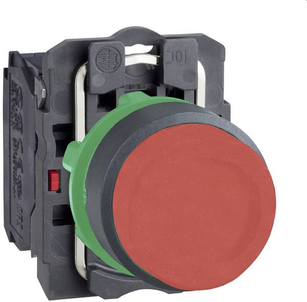 Schneider Electric XB5ALCUST01 Bouton-poussoir, Harmony XB5, plastique, avant, 22 mm, appareil complet, spécifique au client via le configurateur Bouton-poussoir plastique 1 pc(s)