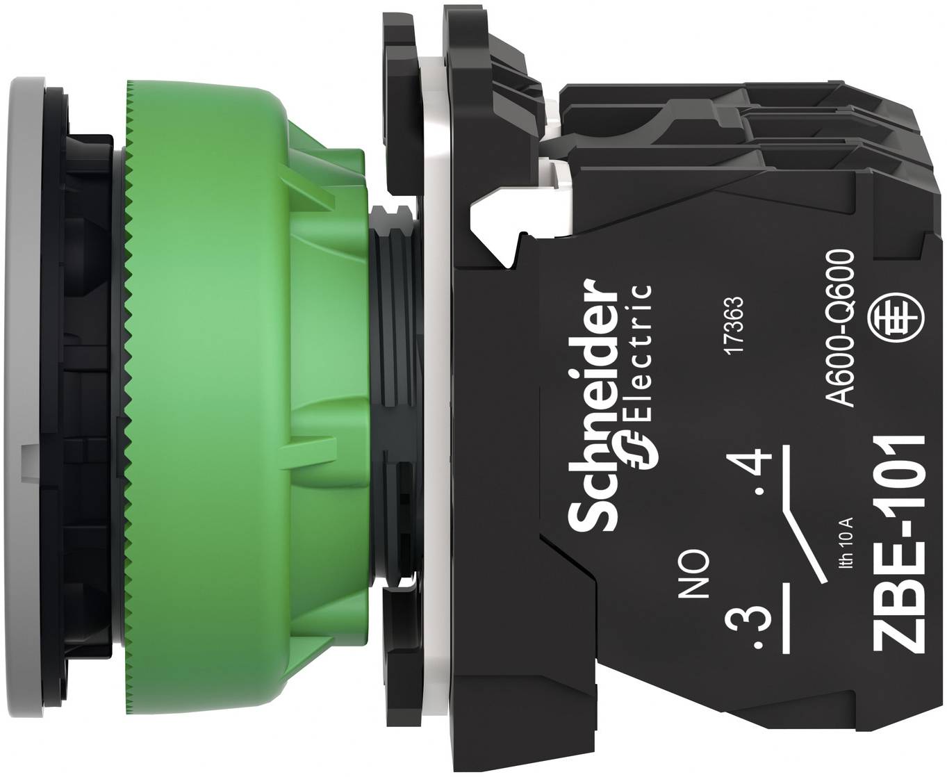 Schneider Electric XB5FWCUST01 Bouton-poussoir lumineux, plastique, complet, 30 mm, spécifique au client via configurate-6