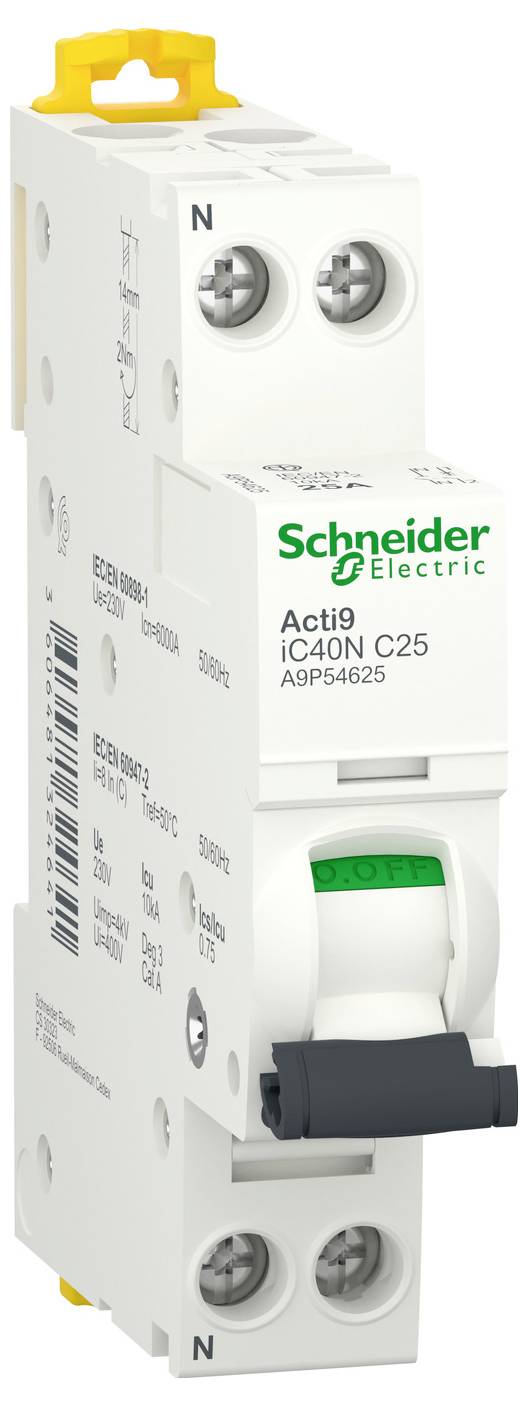 Schneider Electric A9P54625 A9P54625 Disjoncteur 25 A 230 V-1