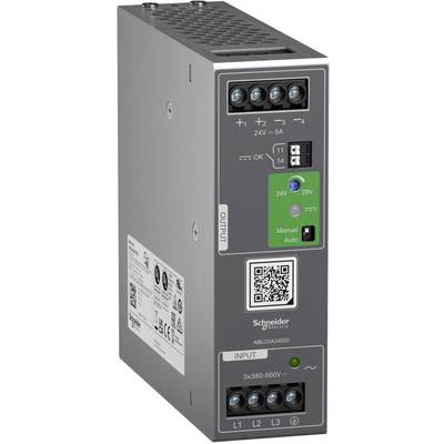 Schneider Electric ABLU3A24050 Alimentation électrique, Modicon ABLU, Universal, cadencée, 380-500V AC, TRIPHASÉ, 24 V D-0