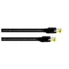 Cordial 15582 RJ45 Câble réseau, câble patch CAT 7a S/FTP 15.00 m noir gaine PUR 1 pc(s)