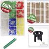 Quadrios 24O196 Assortiment de LEDs rouge, vert, jaune, bleu, blanc 20 mA 3 V
