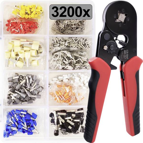 TRU COMPONENTS TC-13377608 Assortiment d'embouts simples    1 set