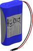Ansmann 1S2P Pack de piles rechargeables 2x 18650 avec câble Li-Ion 3.6 V 7000 mAh