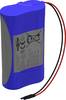Ansmann 2S1P Pack de piles rechargeables 2x 18650 avec câble Li-Ion 7.2 V 3350 mAh