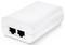 Un adaptateur Ethernet blanc avec deux ports LAN, adapté pour connecter des appareils réseau par câble.
