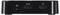Appareil électronique noir doté de deux ports USB-C, portant les étiquettes 'DC IN' et 'PC', avec un interrupteur marche/arrêt sur la gauche.