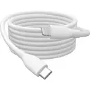 Digitus Câble USB USB 2.0 Connecteur Lightning , USB-C® mâle 1.00 m blanc flexible, très flexible, avec USB, silicone, e