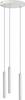 Deko Light Slim 342242 Suspension LED LED LED intégrée 15.0 W blanc