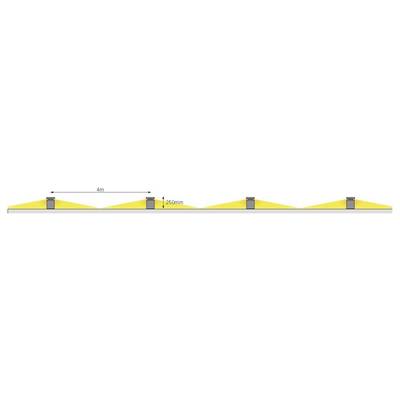 Un luminaire cylindrique noir pour éclairage public avec une extrémité ouverte et des câbles. À côté se trouve un boîtier de connexion et des accessoires de montage.