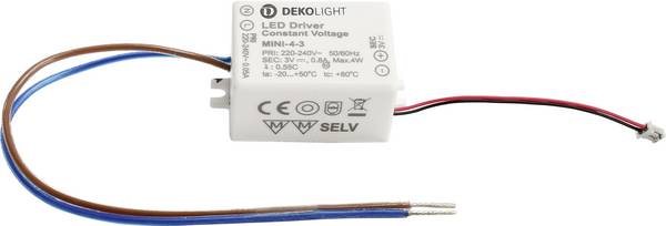 Deko Light RF-smart, Netzgerät 230V für 8 Zonen Wandfernbedienung (3,3V DC) 872144 Bloc d'alimentation     blanc