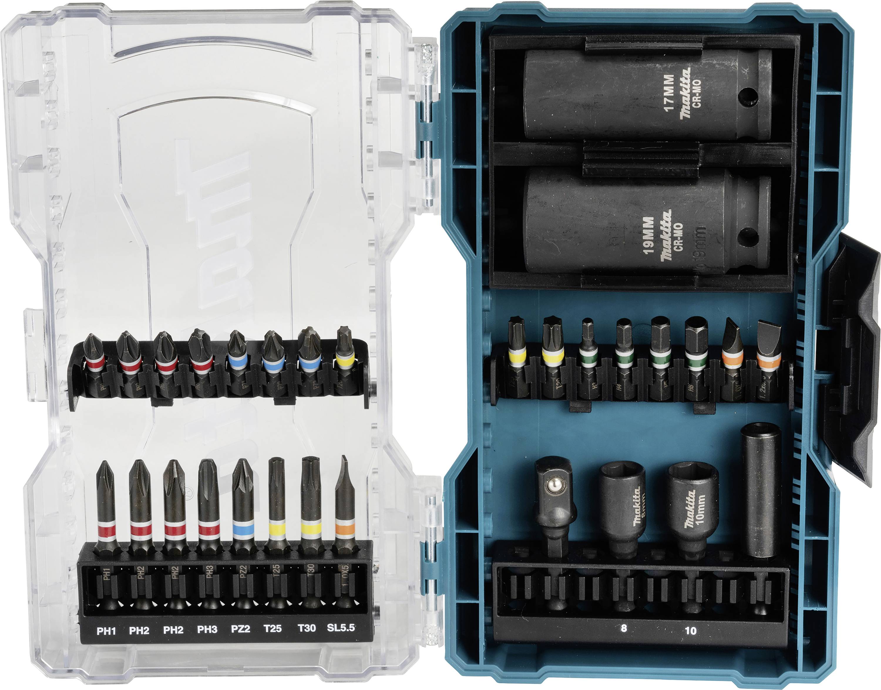 Coffret d'embouts et douilles -30 pièces- - MAKITA E-07060-0