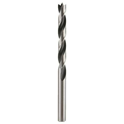 Foret hélicoïdal en métal, de forme cylindrique, adapté pour le perçage précis dans les métaux, surface claire et brillante.