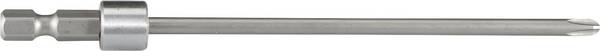 <br>  Makita<br>  199155-7<br>  199155-7<br>  Embout cruciforme<br>  Propulseur: 1/4" (6.3 mm)<br>  Sortie: cruciforme Phillips<br>  PH 2<br>  130 mm<br>
