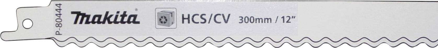 Lame de scie portant l'inscription 'Makita HCS/CV 300mm 12"'.