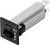 Un interrupteur à bascule noir portant l'inscription '4.5 AMP', monté sur un socle rectangulaire gris pour applications électriques.