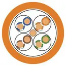 LAPP 2170962/500 Câble réseau ETHERLINE® LAN orange 500 m