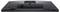 Vue arrière d'un moniteur avec des ports : alimentation, HDMI, DisplayPort, USB. Adapté pour les connexions d'ordinateur et les accessoires.