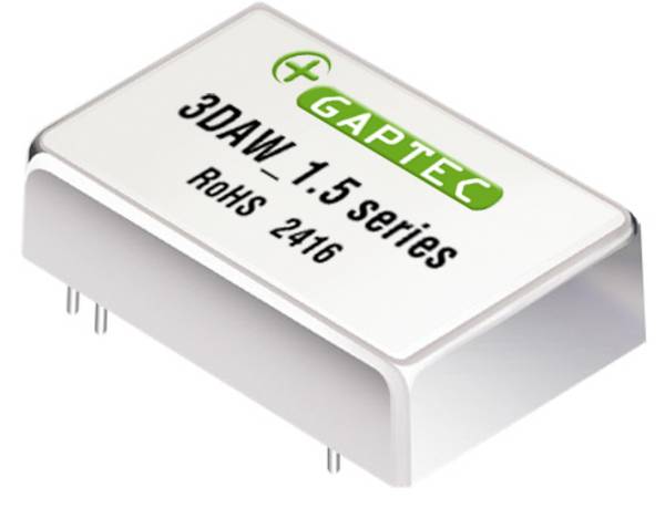 Gaptec  3DAW_0505D1.5  Convertisseur CC/CC      300 mA  3 W    Contenu 1 pc(s)