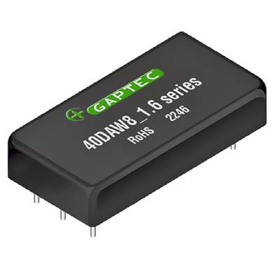 Composant électronique de GAPTEC, série '40DAW8_1.6', conforme à la directive RoHS, souvent utilisé pour la conversion de tension dans les appareils électroniques.
