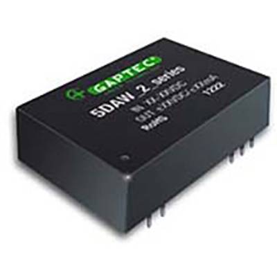 Puce électronique noire de circuit intégré portant l'inscription « GARTEC 5DAV 2 38465 » sur sa face supérieure, indiquant l'identification du produit et ses spécifications.