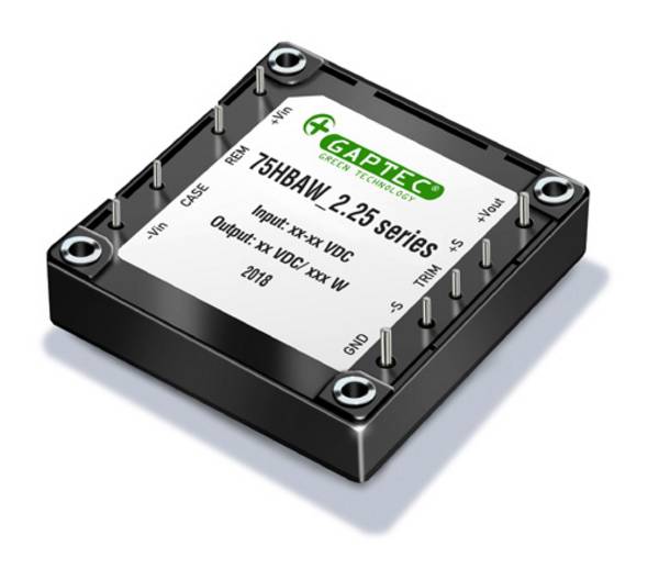 Gaptec  75HBAW4_11015S2.25  Convertisseur CC/CC      5 A  75 W    Contenu 1 pc(s)