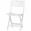 Progarden Birki 86273 Chaise de jardin plastique blanc