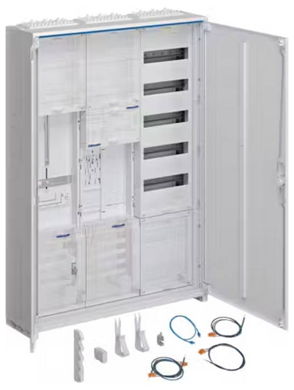 Hager  ZB33SET15LS    Armoire complète  encastré    Nbr de rangées = 5  Contenu 1 pc(s)