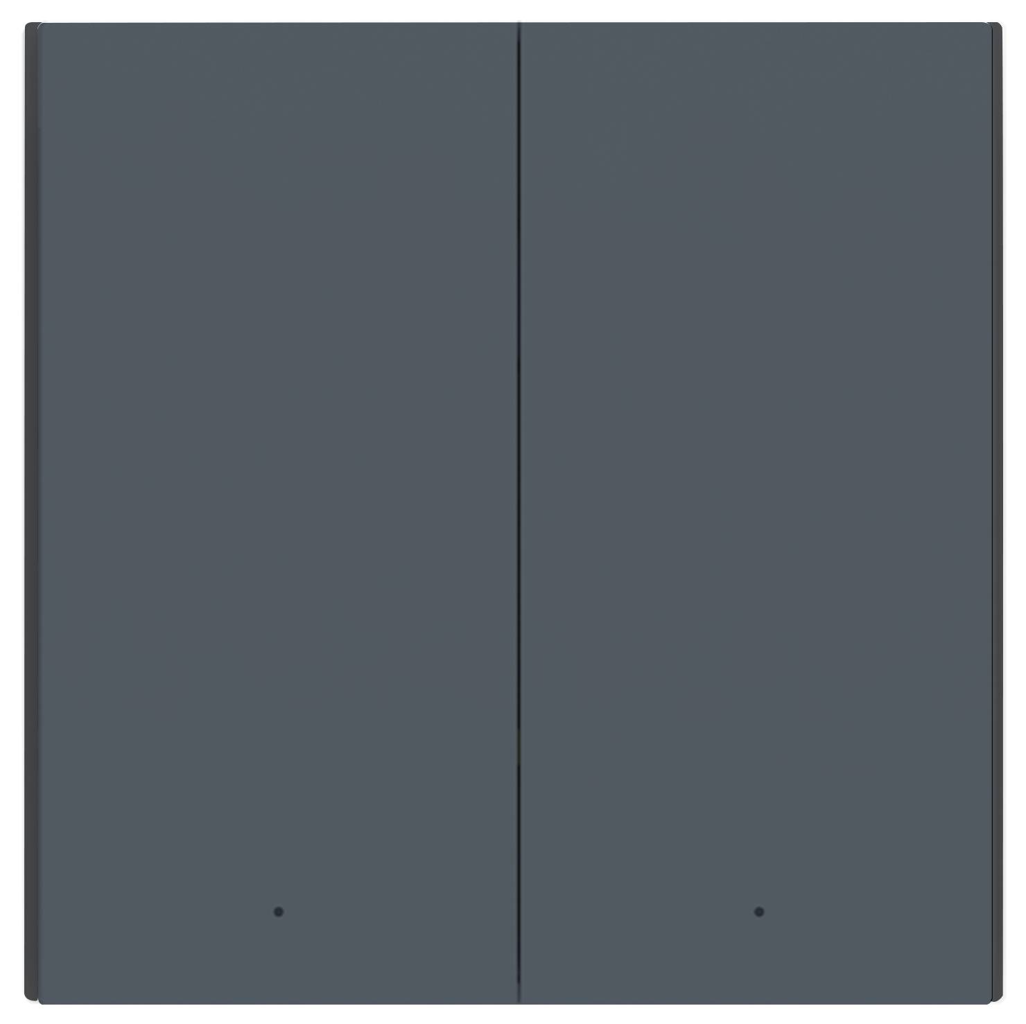 Portes d'armoire gris foncé à l'aspect simple et moderne.