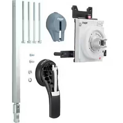 Un kit pour un interrupteur comprenant divers composants, notamment des vis, un levier et un capuchon de protection.