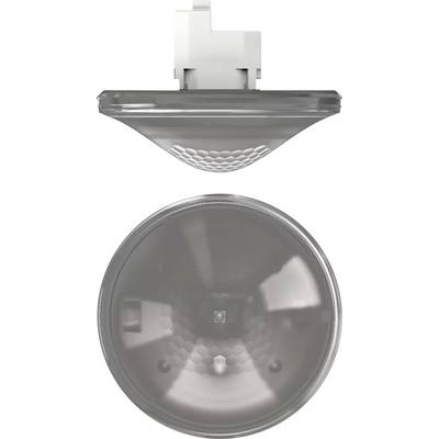 Détecteur de présence 'APD 24 R' de Theben pour la détection des mouvements et de la luminosité. Optique circulaire en partie supérieure, électronique visible.