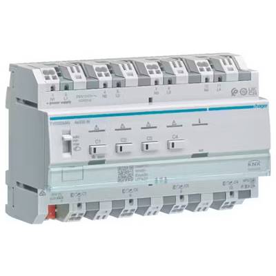 Bloc de sécurité électrique avec six interrupteurs, chacun équipé d'un commutateur à bascule. Marqué 'L1', 'L2', 'L3', 'N' pour l'identification des phases.