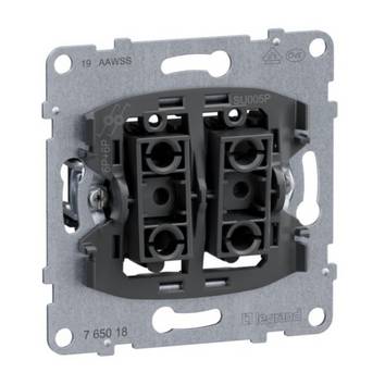 Legrand  Insert Interrupteur double Seano  765018 1 pc(s)