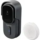 Sygonix Interphone vidéo IP Wi-Fi, radio gris, blanc